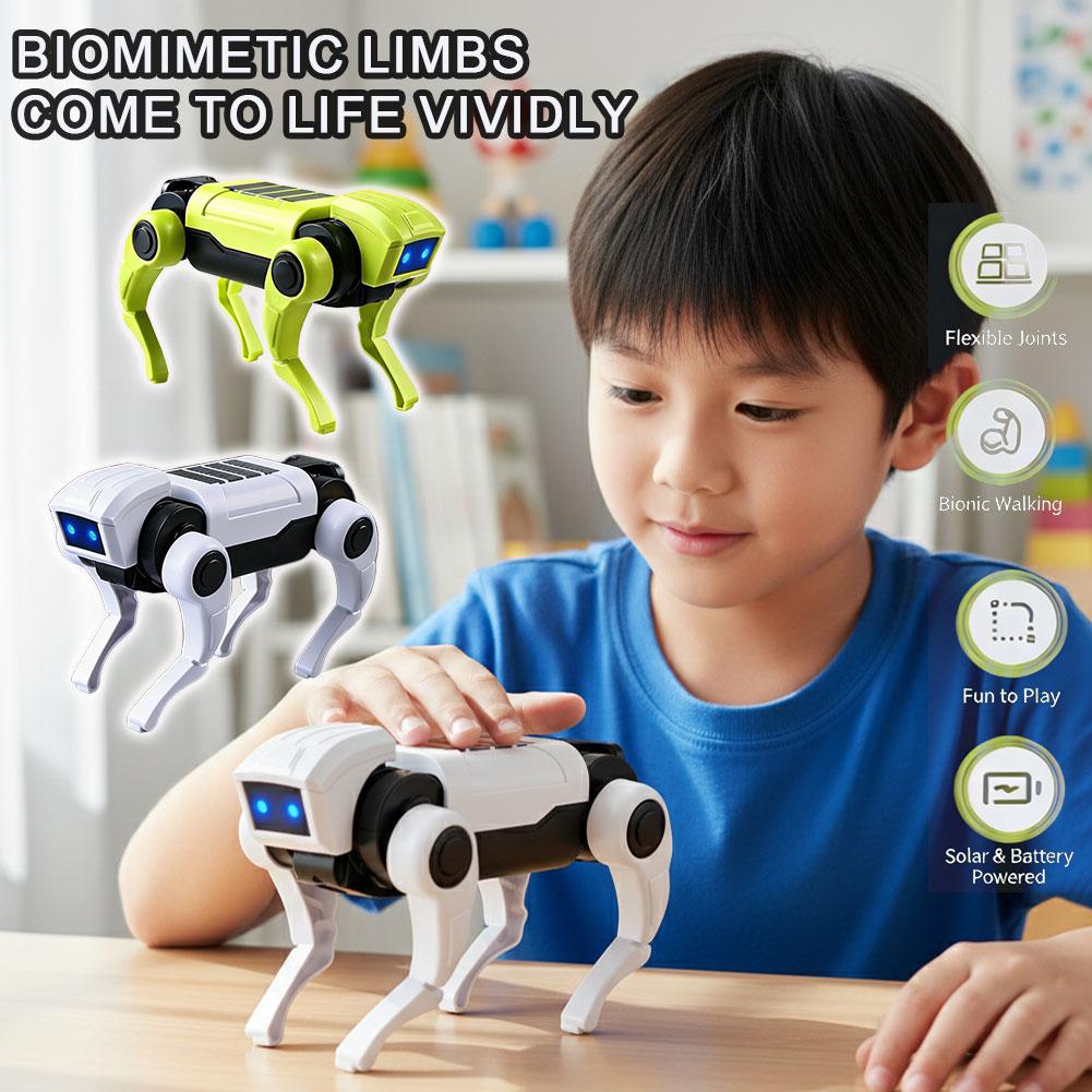Model Kit Helicopter - DIY Montaj RC Robot Köpek Oyuncak