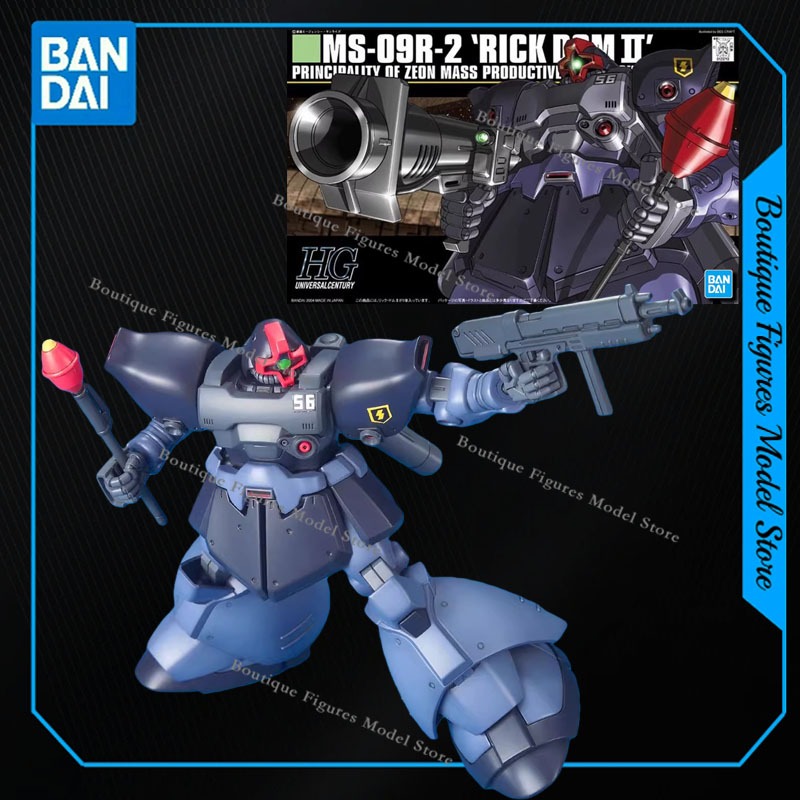 Model Kit Zaku - Bandai Orijinal GUNDAM HG 1/144 MS-09R-2
