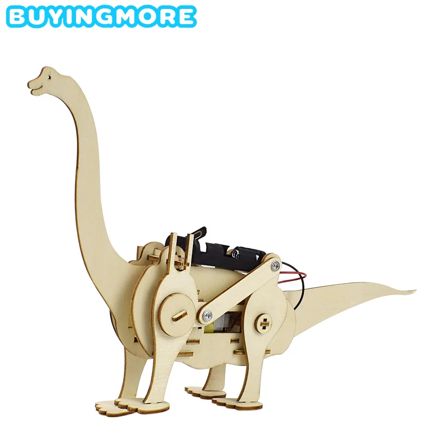 Model Kit Dinosaur - Brachiosaurus Montaj DIY model seti Elektrikli