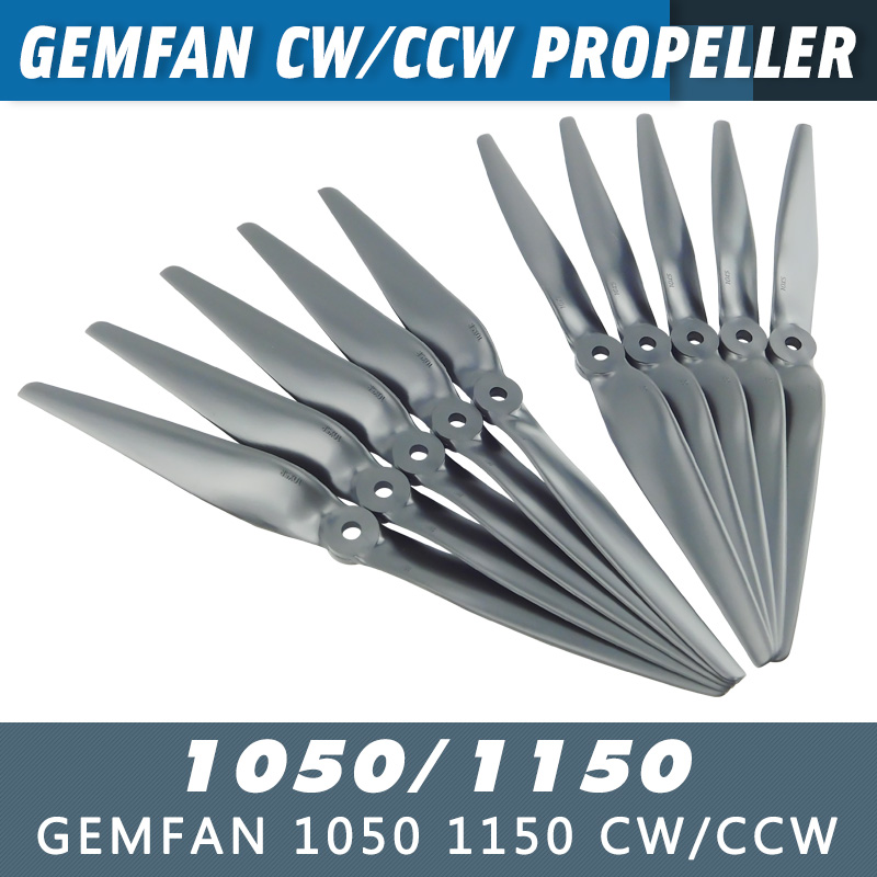 Model Kit Ufo - 2 çift/4 adet RC fan 1050