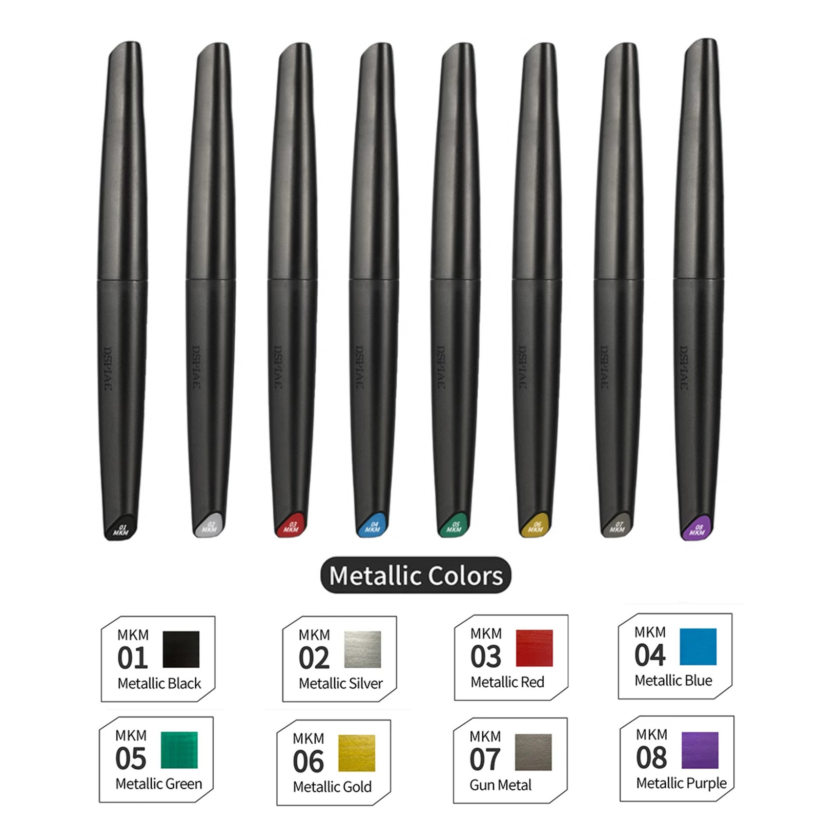 Model Kit Markers - DSPIAE Yumuşak Ucu Su bazlı işaretleme