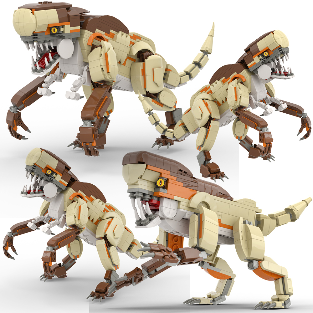 Model Kit Dinosaur - Dev Dinozor Yapı Taşları Seti -