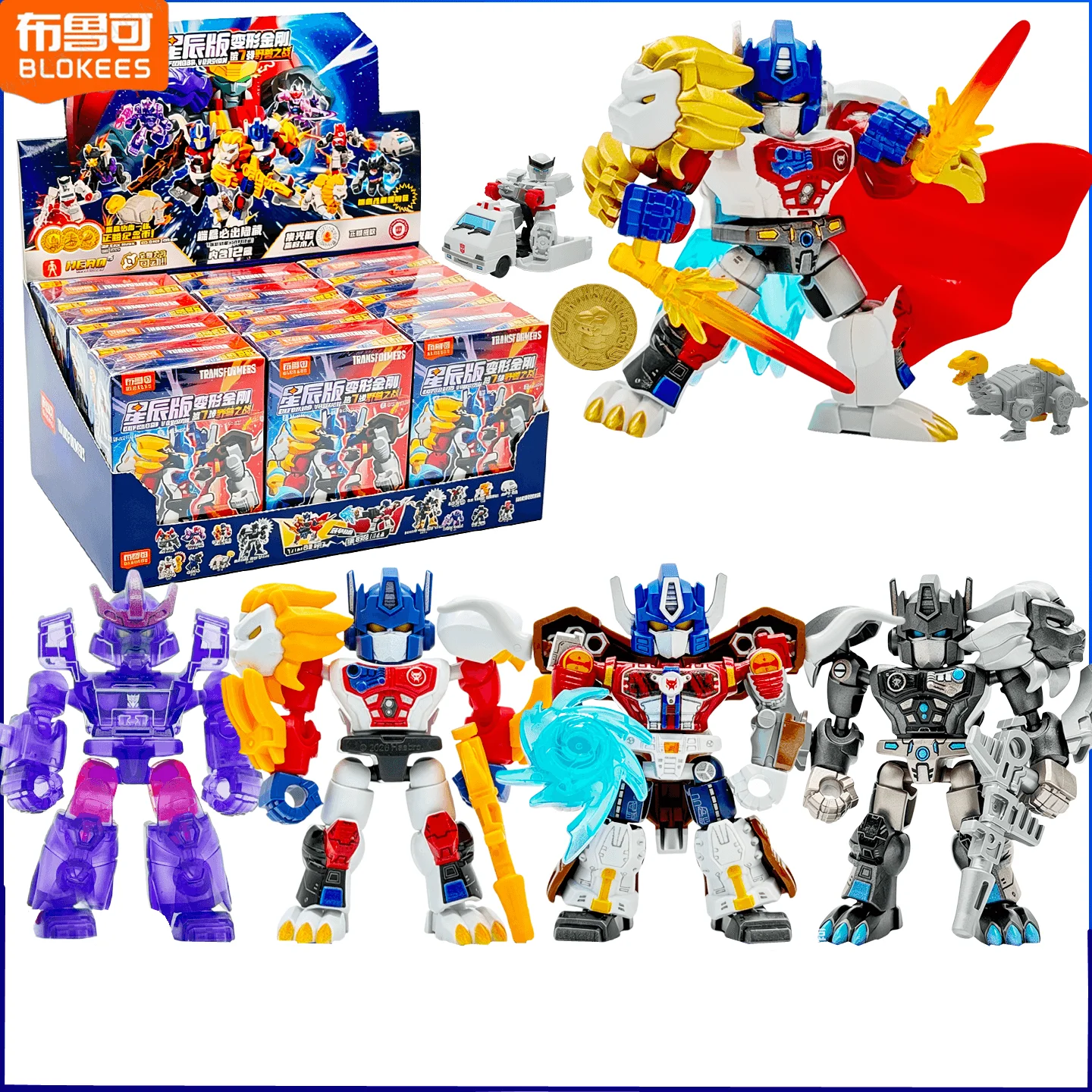Model Kit Optimus Prime - Hot BLOKEES Transformers Defender Versiyon 7