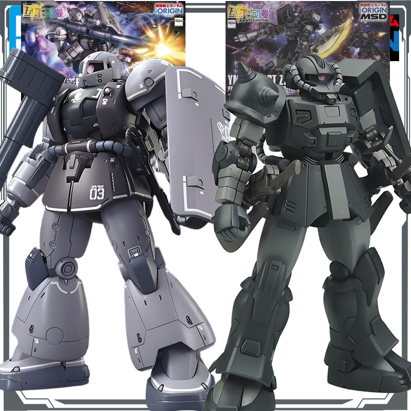 Model Kit Zaku - Bandai Orijinal MODEL KITI GUNDAM HGGTO