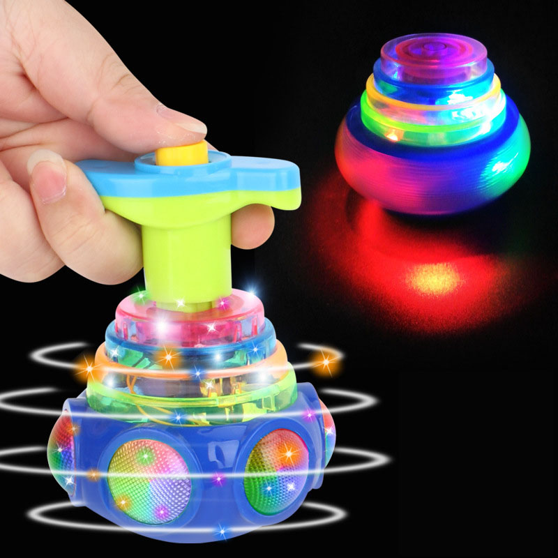Model Kit Ufo - UFO Yanıp Sönen Dönen Top Çocuklar