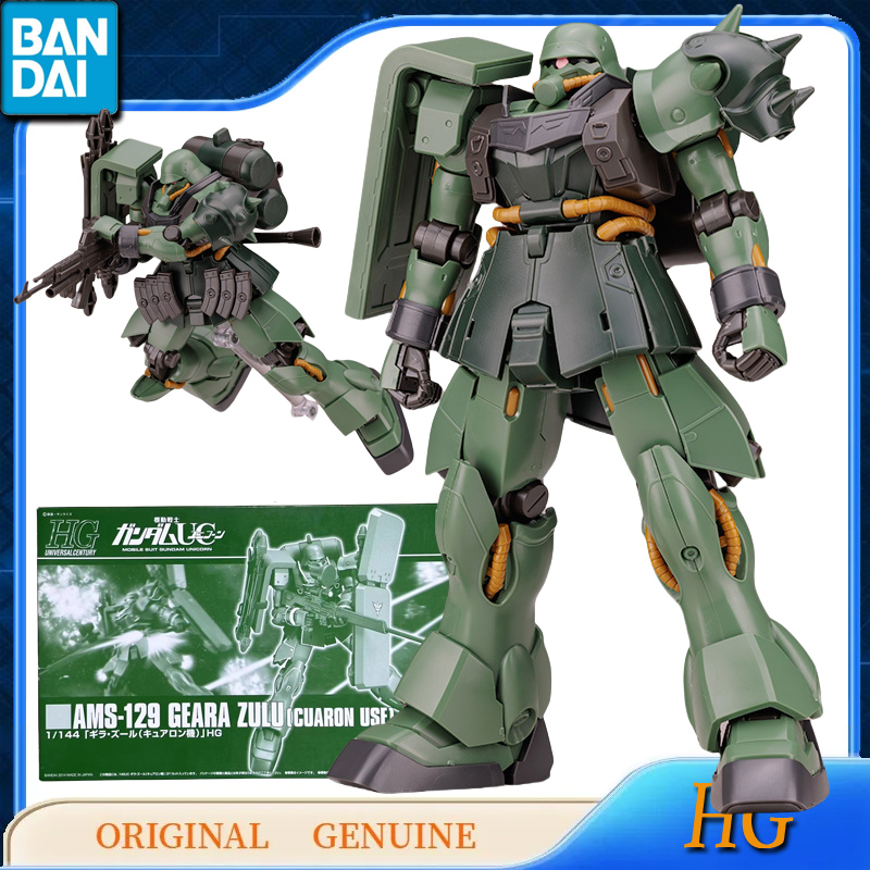 Model Kit Zaku - Bandai orijinal hakiki Gundam HG AMS-129