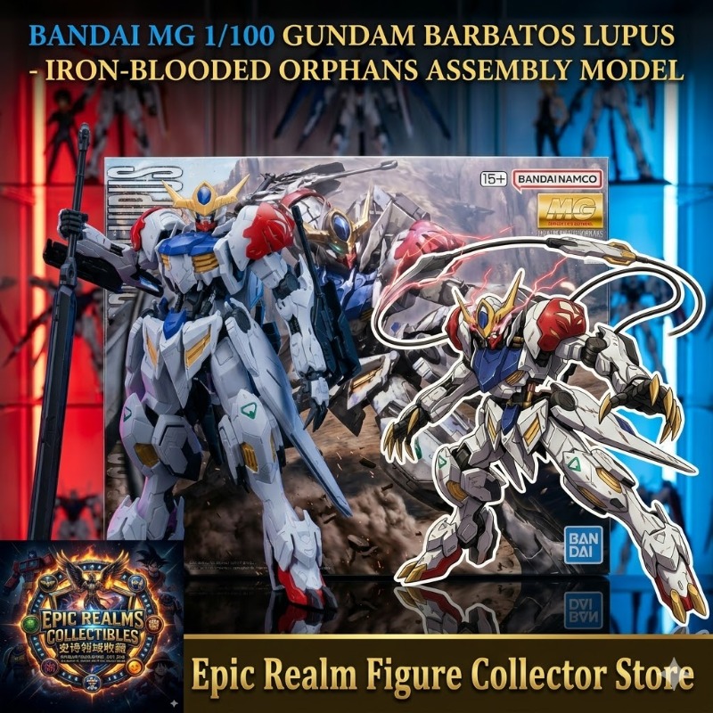 Zeus Model Kit Yugioh - Bandai MG 1/100 Gundam Barbatos Lupus