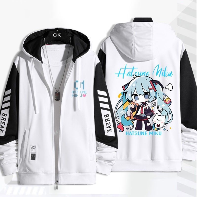 Model Kit Varnish - Sevimli Karikatür Hatsune Miku Ceket Animasyon
