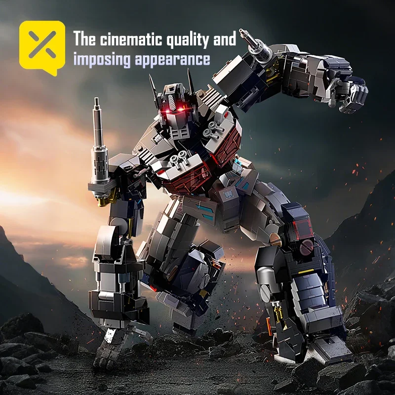 Model Kit Optimus Prime - Optimus Prime Şövalye Transformer Robot Yapı