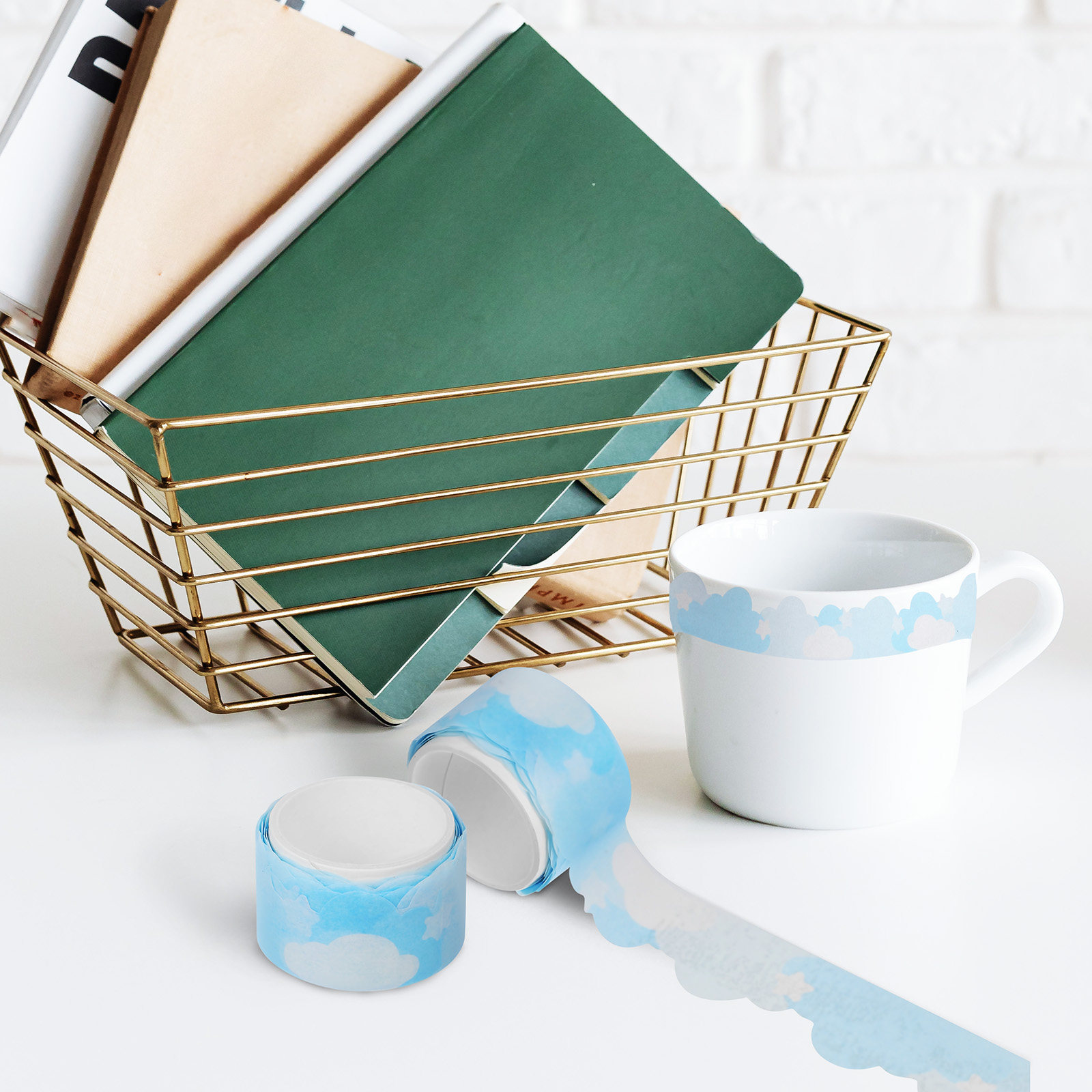 Masking Tape Thin - Washi Bant İnce Dekoratif Maskeleme Bandı,