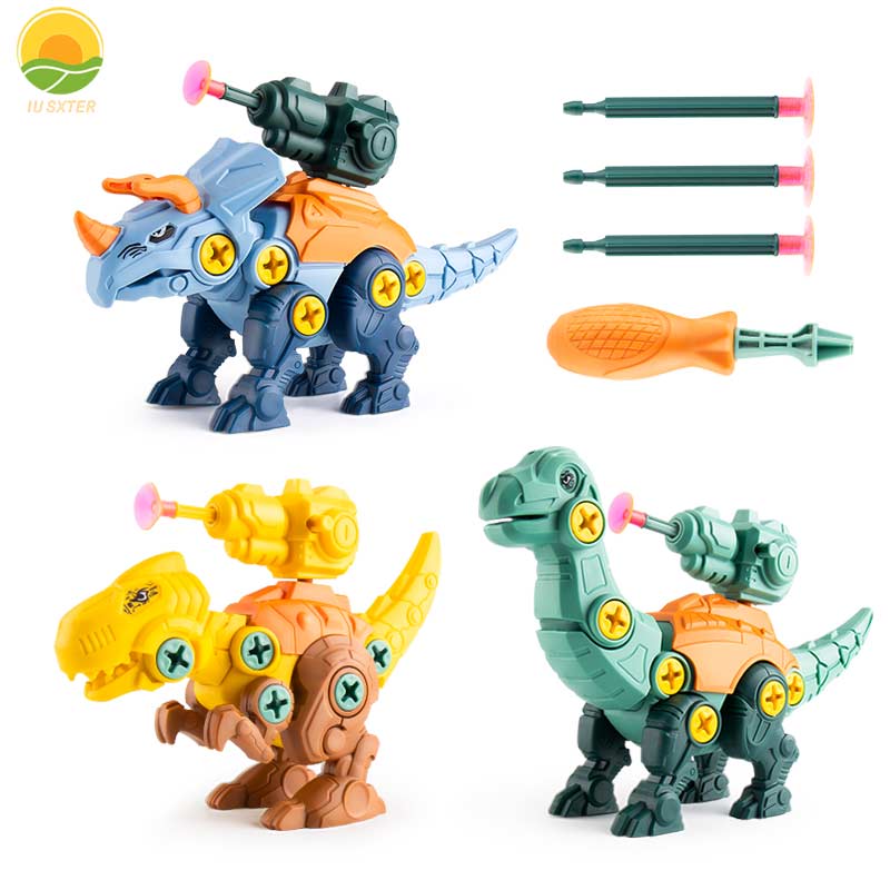 Model Kit Dinosaur - Çocuk Dinozorlar Montaj Oluşturucu Modeli Seti