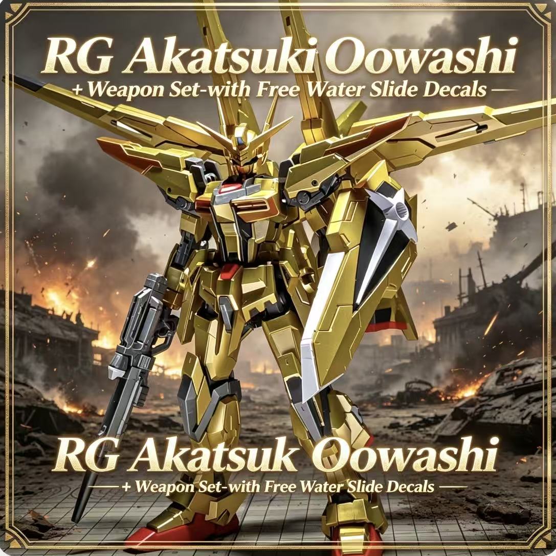 Model Kit Zeus - RG41 1/144 ORB-01 Akatsuki Oowashi Paketi