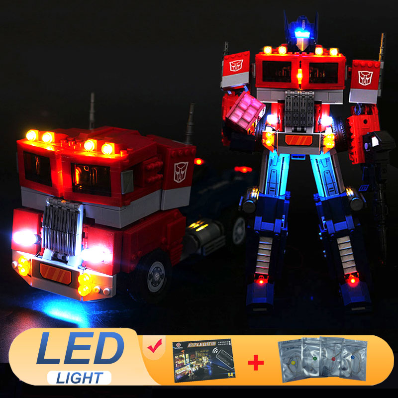 Model Kit Optimus Prime - LED Işık Kiti LEGO 10302 Optimus