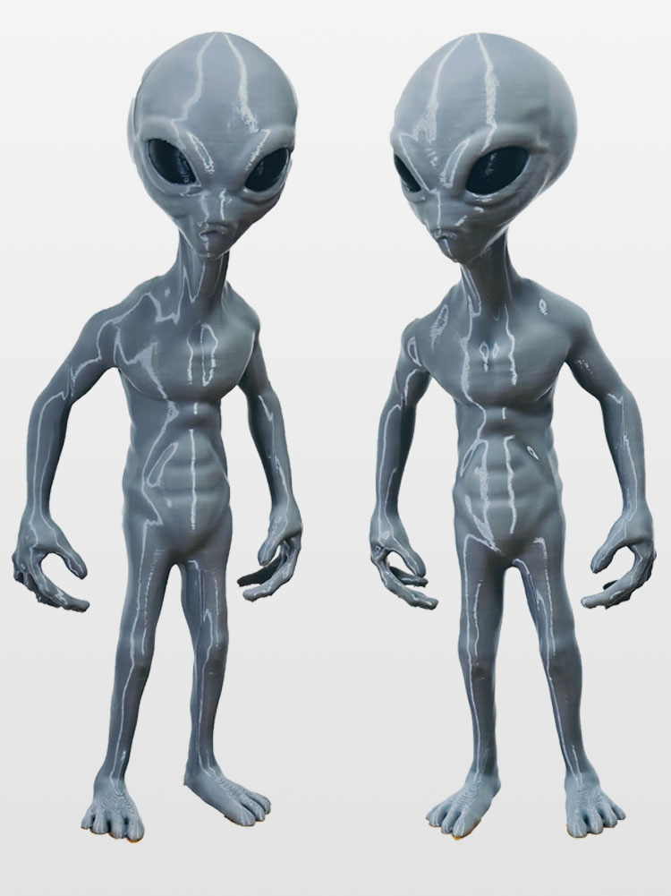 Model Kit Ufo - 2025 Yeni Roswell UFO Gri Uzaylı