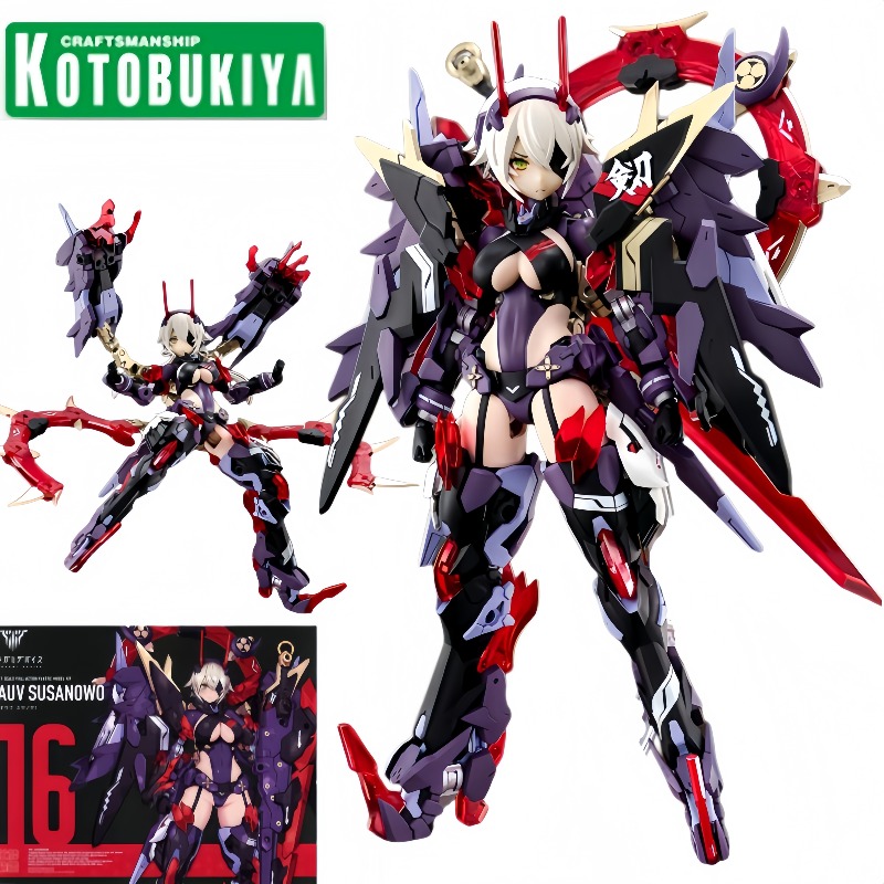 Model Kit Susanoo - Orijinal Kotobukiya Megami Cihazı Amatsu Susanoo