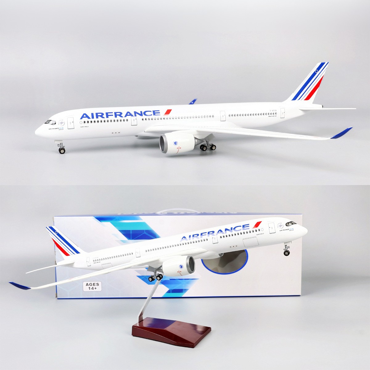 Model Kit Manual - 47 cm Air France A350 Model