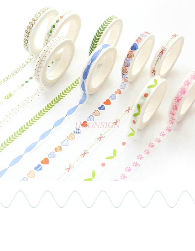 1 rulo Kağıt bant, fotoğraf al - Masking Tape Thin incelemesi ve fiyatı