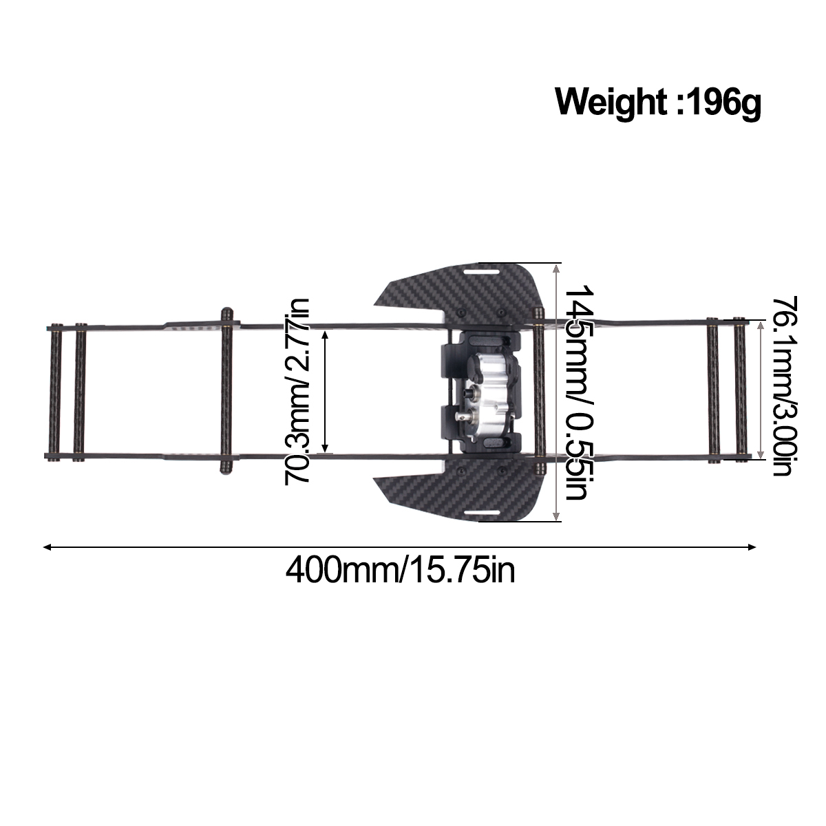 1/10 Ölçekli RC Paletli Araba  - Model Kit Helicopter incelemesi ve fiyatı