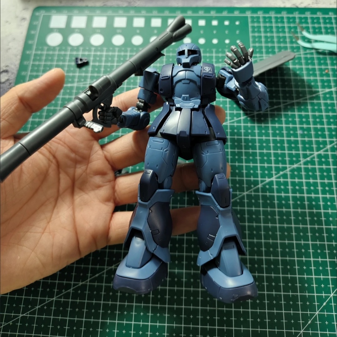 GTO MS-05 HG 1/144 Zaku Siyah  - Model Kit Zaku incelemesi ve fiyatı