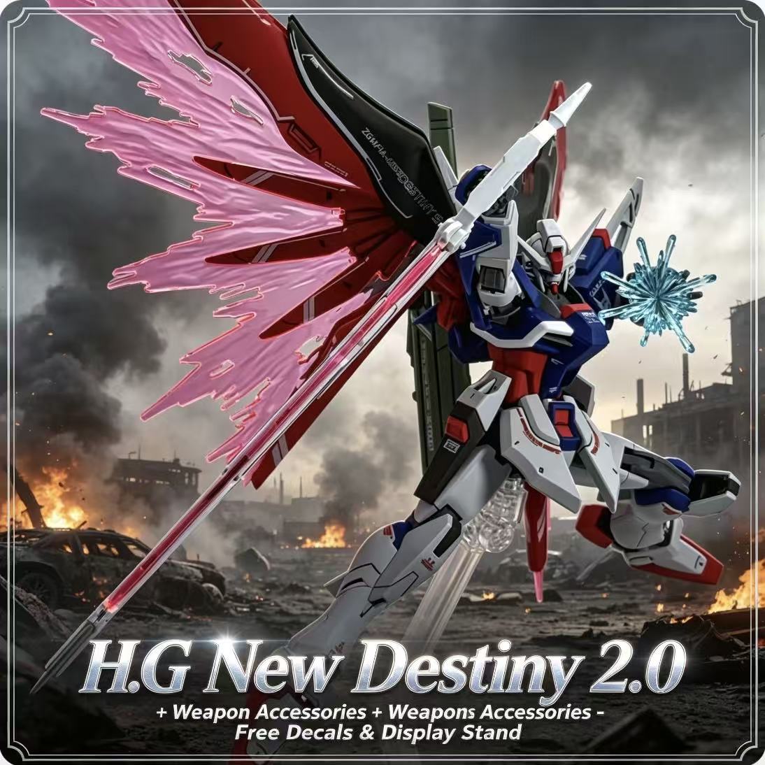 224 HG 1/144 Destiny Spec II F - Model Kit Zeus incelemesi ve fiyatı
