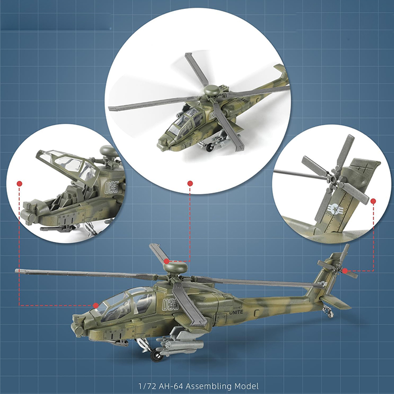 1/72 Ordu Savaş Uçağı Kiti Oyu - Model Kit Helicopter incelemesi ve fiyatı
