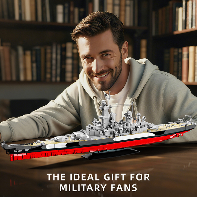 2568 Parça USS Missouri Savaş  - Model Kit Uss Missouri incelemesi ve fiyatı